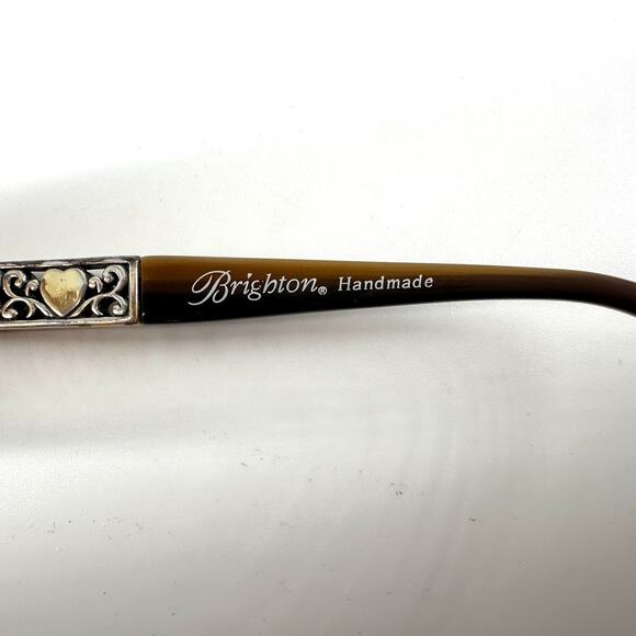 Brighton Handmade Spanish Lace Tortoise Rectangle Sunglasses Ombre Gradient - Picture 6 of 7